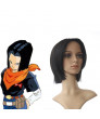 Dragon Ball Android 17 Black Short Cosplay Wig