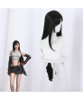 Final FantasyVII Tifa Lockhart Black 80cm Cosplay Wig