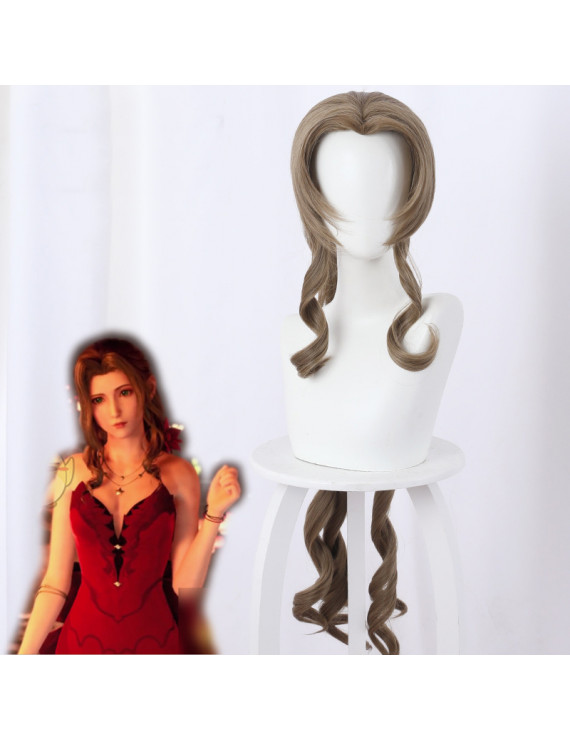 Final FantasyVII Aerith Gainsborough Cosplay Wig