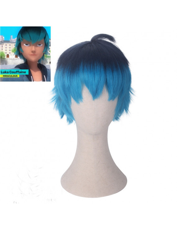 Miraculous Ladybug Luka Couffaine Short Anime Cosplay Hair Wig