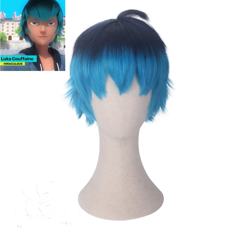 Miraculous Ladybug Luka Couffaine Anime Styled Cosplay Wig ( free ...