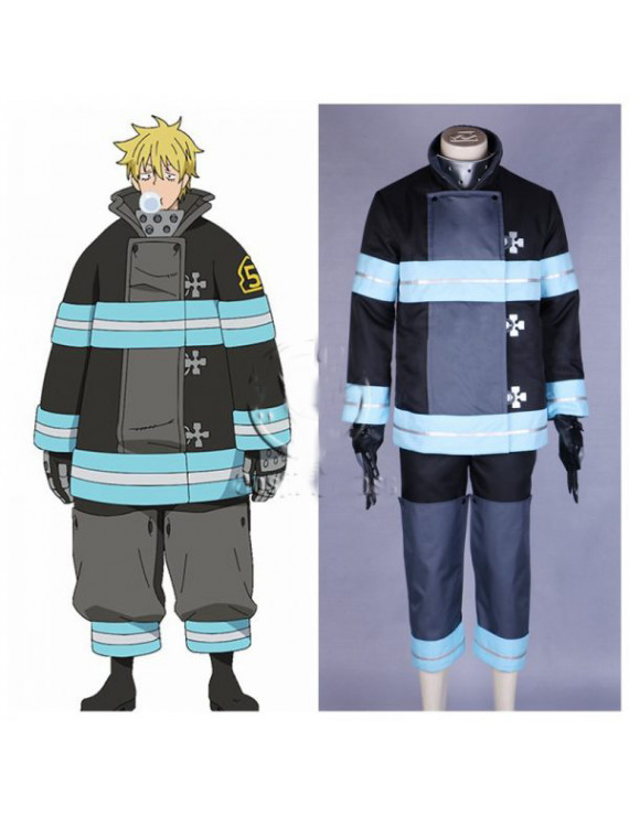 Fire Force Tooru Kishiri Anime Cosplay Costumes