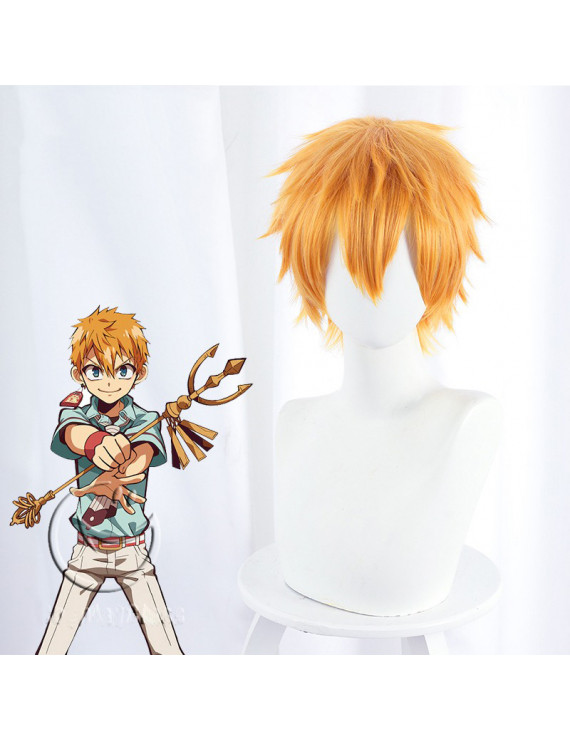 Jibaku Shounen Hanako kun Minamoto Kou Cosplay Wig