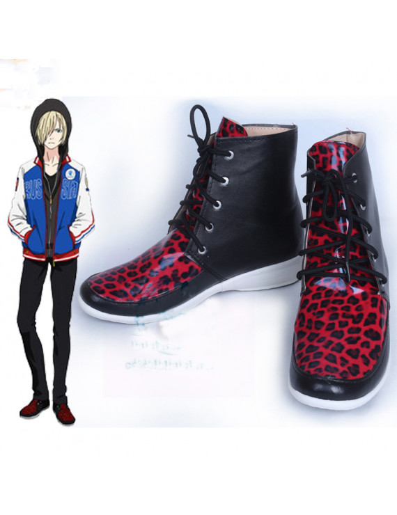 YURI!!! on ICE Yuri Plisetsky Cosplay Boots