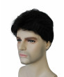 Coserworld Black Short Wavy Synthetic Hair Wig for Men