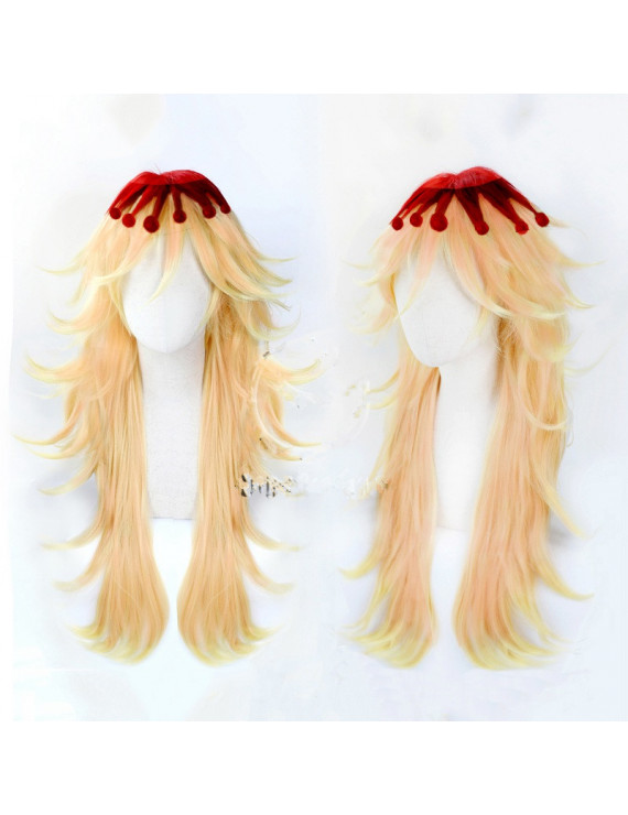 Demon Slayer Douma Long Anime Cosplay Wig