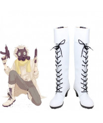 Custom DRAMAtical Murder Clear White Cosplay Boots