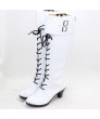 Custom DRAMAtical Murder Clear White Cosplay Boots