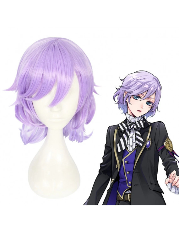 Twisted Wonderland Felmier Light Purple Cosplay Wig