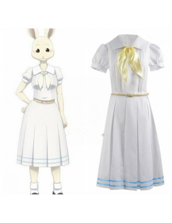 Beastars Haru White Dress Cosplay Costume