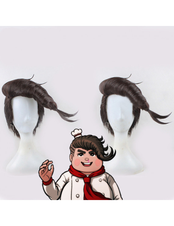 Danganronpa 2 Teruteru Hanamura Brown Cosplay Wig