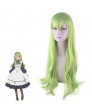 Re Dive Nozomi Sakurai Green Long Styled Cosplay Wig