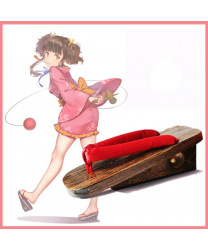 Kabaneri of the Iron Fortress Mumei Geta Cosplay Shoes