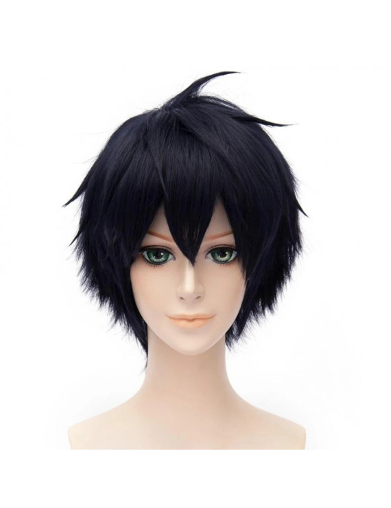 Seraph of the End Yuichiro Hyakuya Black Anime Cosplay Wig