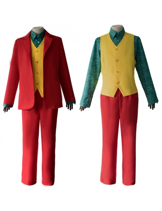 The Joker Arthur Fleck Cosplay Costume