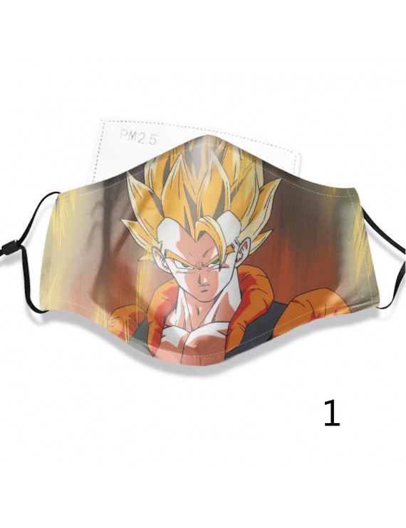 Dragon Ball Anti haze 3D fashionable printing mask