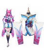 LOL League of Legends Spirit Blossom Ahri Lolita Dress Cosplay Costume