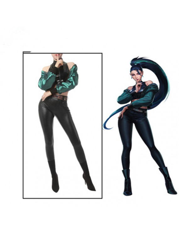 LOL League of Legends KDA BADDEST Kaisa Cosplay Costume