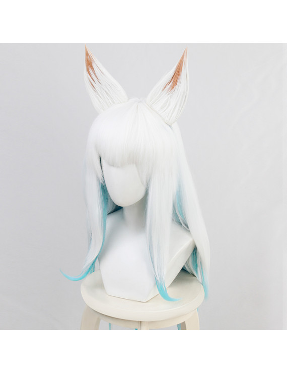 LoL League of Legends Spirit Blossom Ahri the Nine-Tailed Fox Cosplay Wig