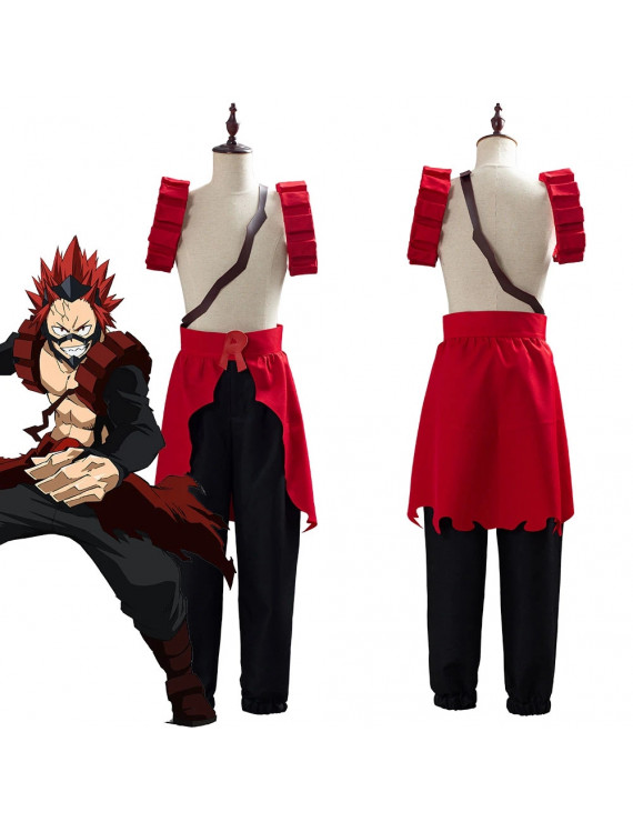 Boku No Hero Academia Kirishima Eijirou Cosplay Costume