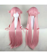 The Future Diary Gasai Yuno Long Pink Cosplay Wig