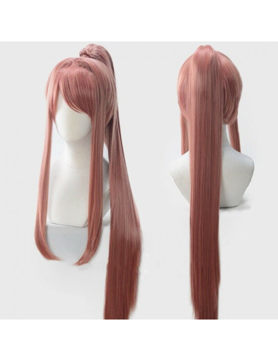 Doki Doki Literature Club Monika Cosplay Wig