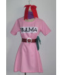 Dragon Ball Z Bulma Anime Cosplay Costume Dress