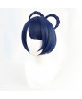 Genshin Impact Xiangling Blue Cosplay Wig