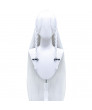Azur Lane Hermione White Long Cosplay Wig 100 cm