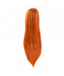 Kim Possible Kim Possible Orange Long Straight Styled Cosplay Wig