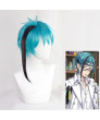 Twisted Wonderland Floyd Jade cosplay wig