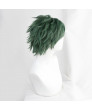 Cosplay Wig for Disney Twisted Wonderland Trey Clover Short Green Game Wig