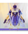Genshin Impact Keqing Game Cosplay Costume Dress Anime Uniforms Women Halloween Clothes