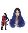 Descendants 3 Evie Blue Movie Cosplay Wig