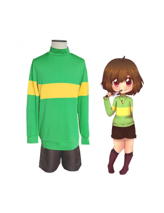 Undertale Chara Anime Cosplay Costume