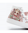 Cute girl canvas shoes high top Toilet Bound Hanako kun Shoes