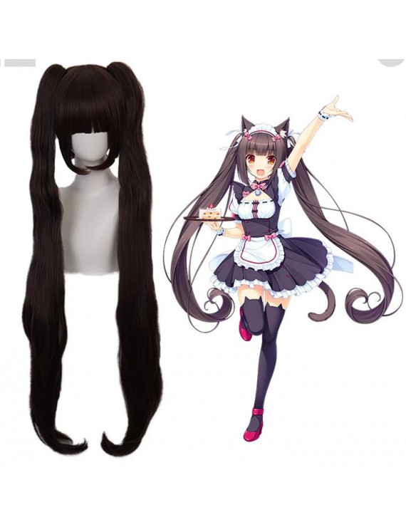 Nekopara Chocola Cosplay Wig 100 cm