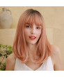 Shoulder length bob cut ombre hair synthetic hair wig for women costume wigs