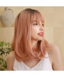 Shoulder length bob cut ombre hair synthetic hair wig for women costume wigs