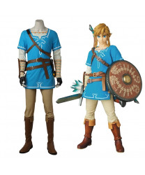 The Legend of Zelda Breath of the Wild Link Cosplay Costume