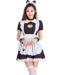 Lovely Black White Cat Maid Outfit Lolita Dress