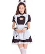 Lovely Black White Cat Maid Outfit Lolita Dress