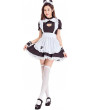 Lovely Black White Cat Maid Outfit Lolita Dress