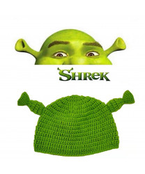 Shrek Cartoon funny cute personality woolen knitted hat