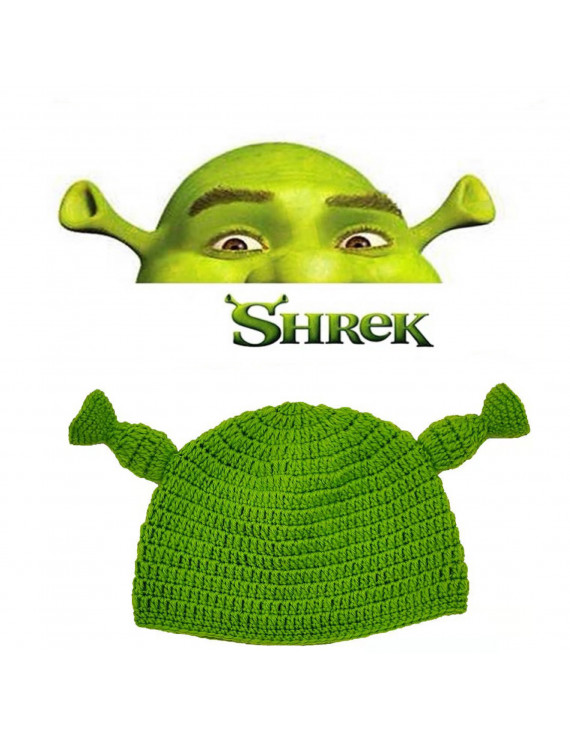 Shrek Cartoon funny cute personality woolen knitted hat