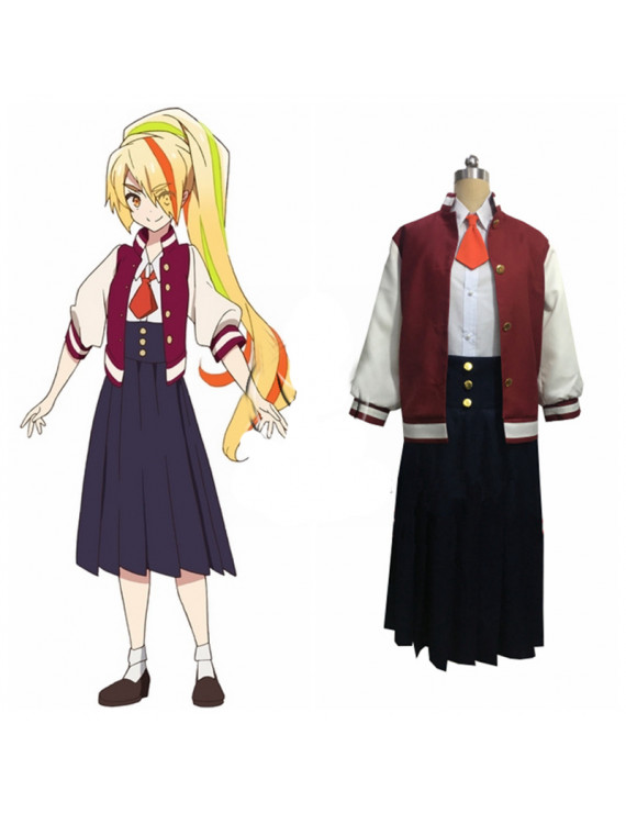 Zombie Land Saga Nikaidou Saki Skirt Cosplay Costume