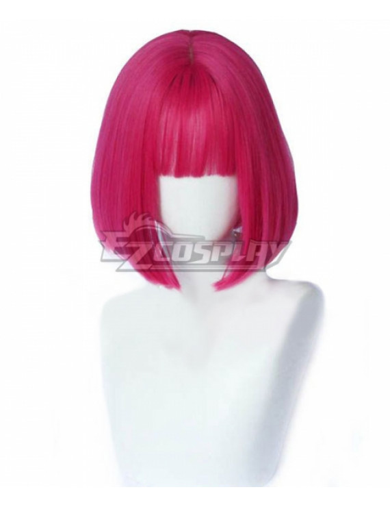 JoJo's Bizarre Adventure Steel Ball Run Hot Pants Pink Red Cosplay Wig + free wig cap