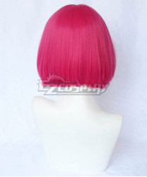 JoJo's Bizarre Adventure Steel Ball Run Hot Pants Pink Red Cosplay Wig + free wig cap