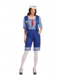 Stranger Things ice cream clerk navy uniform halloween cosplay costume