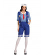 Stranger Things ice cream clerk navy uniform halloween cosplay costume